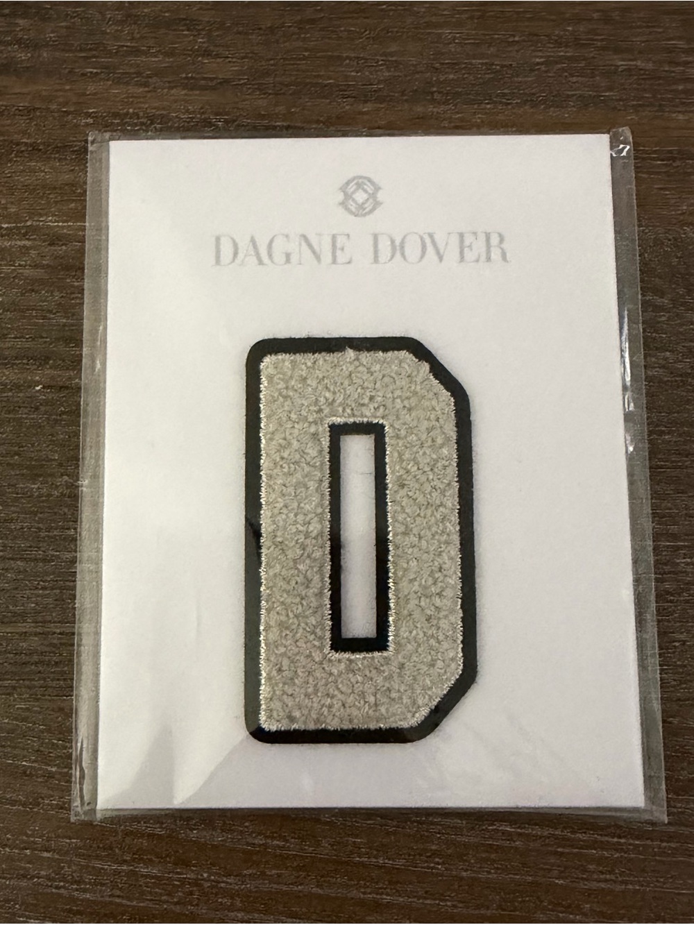 Dagne Dover Varsity Letter “D” Patch